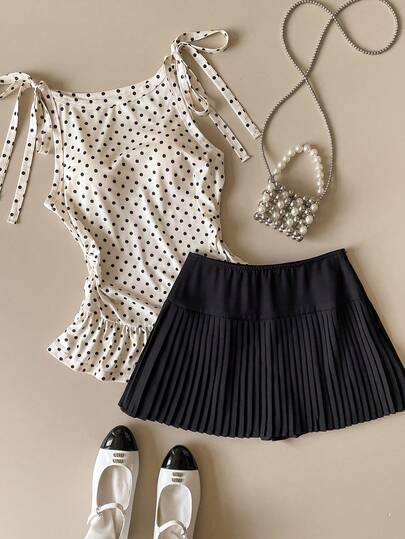 Muvela Chân váy xếp ly eo điều chỉnh được, màu đen, kiểu dáng học thuật cổ điển, thanh lịch, thích hợp cho tiệc tùng, công sở, đi làm, lãng mạn, thường ngày, phong cách retro thập niên 90, ngày Valentine, kỳ nghỉ xuân, sinh nhật, tiệc tùng, bãi biển, lễ tốt nghiệp, thời trang, tối giản, thích hợp cho khách dự đám cưới, chủ nhà, đi chơi, hẹn hò, tụ họp, hòa nhạc, sân khấu, bữa ăn sáng muộn, tiệc trà, sân bay, kỳ nghỉ hè.