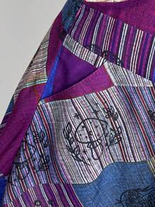 Sunspun Vestido de tirantes bohemio multicolor para mujer de talla grande - Multicolor - Ver 7