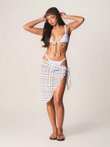 MISSGUIDED 女性遮盖物 - 藍色 - 查看 3