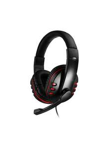 Teckwe Wired Head Mounted Gaming Earphones Microphone Noise Reduction Earphones 3.5AUXfor PC Android Laptop Tablet - multicolor - View 7