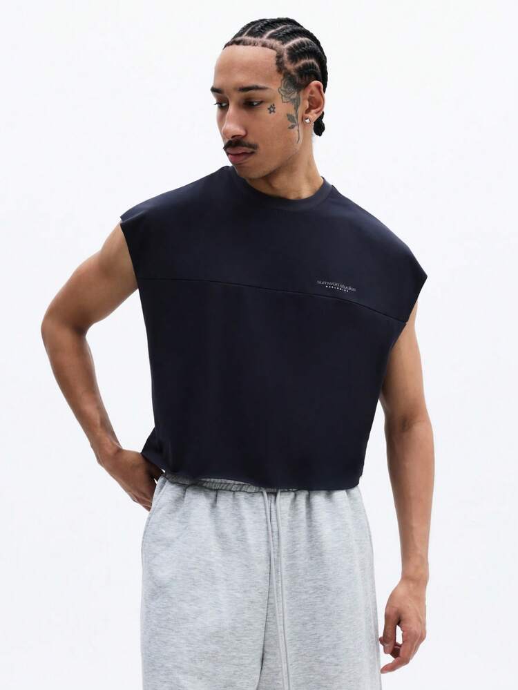 Tank Top With Chest Print