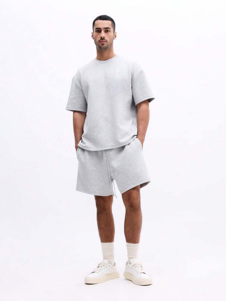 Regular T-Shirt And Shorts Co-Ord Set