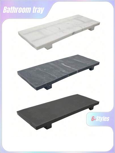 1 件硅胶防滑底座支架展示凳适用于浴室厨房水槽肥皂托盘蜡烛植物托盘完美的农舍装饰适用于浴室和厨房家居浴室装饰浴室收纳夏季