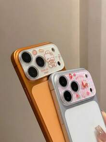 Zazumi Cute Phone Lens Case, Suitable For IP Pro Max, Featuring Cute Cartoon And Heart-Shaped Patterns, With Scratch-Resistant And Fingerprint-Repellent Functions. Perfect For Daily Use, Travel And Outdoor Activities. It Is An Ideal Birthday And Holiday Gift For Friends, Family, IP Users And Fashion Enthusiasts.Spring To Summer . - lens film - View 9