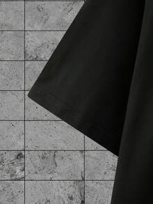 Manfinity LEGND Loose Fit Men's Letter & Rose Print T-Shirt - Hot Pink - View 5