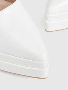 CUCCOO LuxiPop Women Pumps - White - View 4