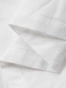 DAZY Young Boys' Fashion Party Bow Tie Short Sleeve Shirt - White - View 9