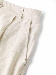 Lavishia Women's Fashion Casual Commuting Daily 5-Inch Shorts - Apricot - View 7