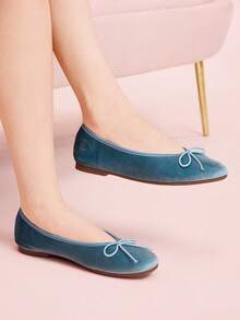 CUCCOO DOLLMOD Women Flats Valentine's Day - Blue - View 4