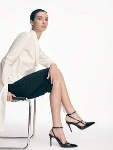 Mnmlis 女士高跟鞋 - 黑色 - 查看 10