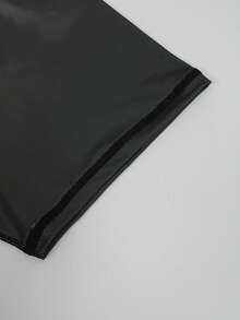 Manfinity KASUA Men's Summer Beach Tie-Dye Raglan Sleeve Rash Guard - Black - View 8