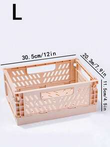 1 chiếc giỏ nhựa mini gấp gọn, dùng để sắp xếp và cất giữ đồ đạc, hộp đựng đồ có thể gập lại, thùng đựng đồ, hộp đựng trang sức, thích hợp cho nhà cửa, nhà bếp, phòng ngủ, phòng tắm, văn phòng. - Nhiều màu - Xem 14