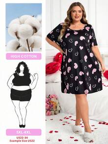 SHEIN CURVE+ CURVE PLUS /Valentine's Day/Large Solid Color Chest Gathering Effect Jumpsuit, Jumpsuit Shapewear, Transparent Shoulder Straps, Backless Design - Multicolor - View 9