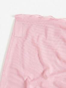 Swim Vcay Váy che nắng kiểu dáng rau diếp dành cho nữ, thích hợp cho kỳ nghỉ biển. - Bụi hồng - Xem 4
