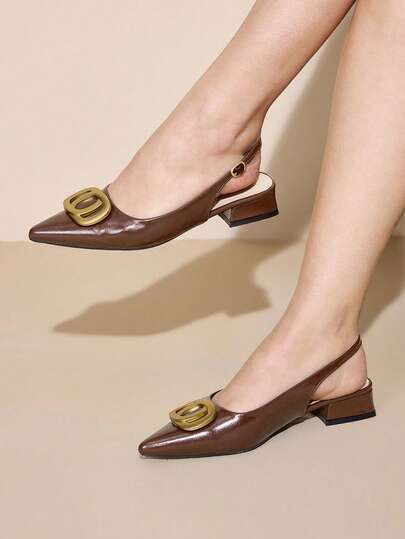 CUCCOO CURVES Giày cao gót đế rộng dành cho nữ