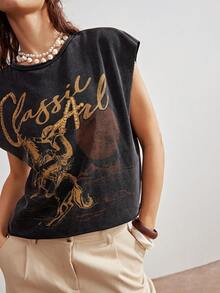 Bohemela Áo thun nữ mùa hè phong cách Y2K thường ngày, thích hợp cho kỳ nghỉ, lễ hội âm nhạc đồng quê Bohemian, chất liệu dệt kim mài bạc cổ điển, đính sequin và thêu họa tiết, dáng rộng, nhiều kiểu phối đồ, phù hợp cho các buổi đi chơi thường ngày, tụ họp bạn bè, lễ hội âm nhạc, tiệc tùng, mặc nhiều lớp và thư giãn tại nhà. Áo dự tiệc, đi biển, mặc hàng ngày, mùa hè cho nữ, phong cách đi xem hòa nhạc, kỳ nghỉ âm nhạc. - màu đen - Xem 7