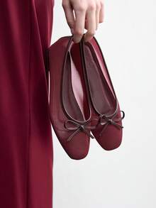 Vintage red mesh yarn