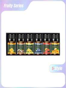 6件套香薰精油套装，植物香氛，包含蜡烛、香薰石、加湿器、车载香薰精油及补充装精油 - 多樣化香型 - 查看 8