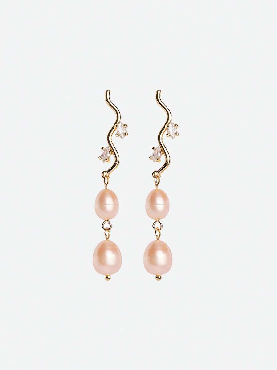 Opalesca Boucles d'oreilles à clous pour femmes, tenues, vieux argent, perles, accessoires de mariage/mariée, Fairycore/Fée, perle, pour maman/femme/fille/mère, élégant, premium, classique, perles, accessoires de mariage/mariée, Fairycore/Fée, perle, pour maman/femme/fille/mère, élégant, premium, fleur, cristaux, or, Pâques, voyage/plage/vacances, bohème - Multicolore - Voir 1