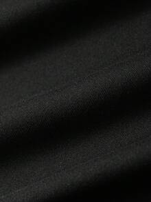 PAVTROS Pavtos 男士时尚潮流短袖 Polo 衫，采用高街复古和纹章设计，90 年代复古街头风，适合复古、朋克、Y2K、简约风格爱好者、说唱歌手，也是节日礼物和男友礼物的理想之选。 - 黑色 - 查看 5