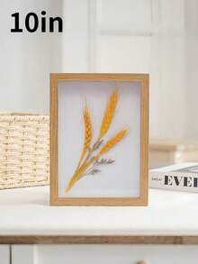 SHEIN 1 件经典矩形木制海报框，3D 镂空标本展示厚木框，适用于客厅墙壁装饰 - 彩色 - 查看 14