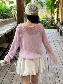 DAZY Women Lightweight Jackets Cruise Outfit For Women - Purple - View 2