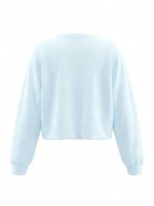 Puma Women's Sweatshirt Icy Blue - Blue - View 2