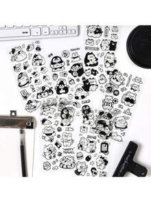 6张快乐小手工艺者3D环氧树脂贴纸 | 跨境儿童DIY手账剪贴簿用品 - 套裝 - 查看 10