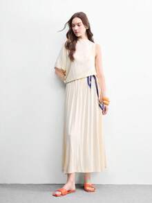 CUCCOO BIZCHIC 女士银色网眼简约平底鞋，优雅休闲，舒适易穿，适合工作、通勤、约会、正式场合等各种场合。 - 橘色 - 查看 6