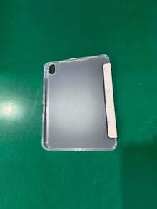 精致可爱的卡通粉色蝴蝶结扁平外壳，防震耐用，带笔槽，支持睡眠/唤醒功能 - 彩色 - 查看 4