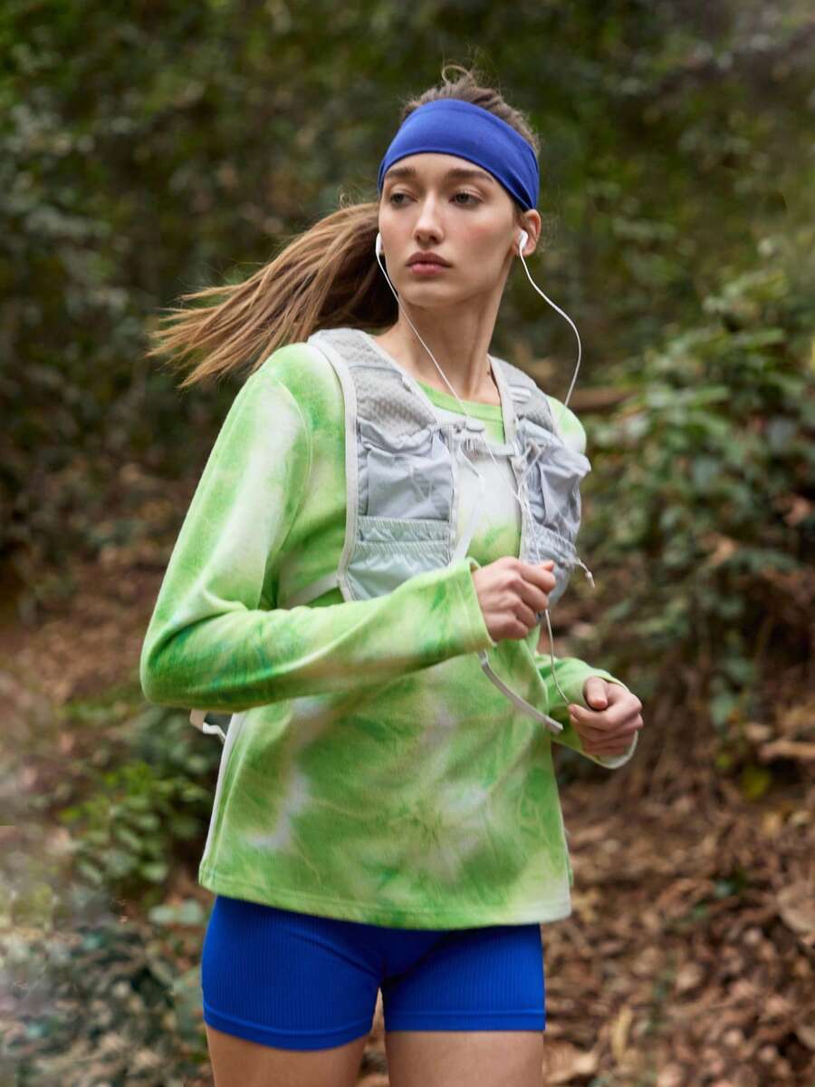 SHEIN In My Nature Kvinnor Friluftströjor och linnen - Grön - Visa 1