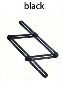 1pc Ultimate Multi Fold Ruler - Versatile Measuring Tool With Durable ABS Construction, Precision Four-Panel Design For Multi-Angle, Four-Sided & Corner Measurements, Compact Folding Option - Multicolor - View 12