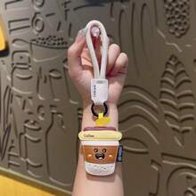 [Fun Keyring]Hot Chili & Pizza Keychain Best Friend Gift | Quirky Key Chain | Cute Foodie Accessory | Novelty Present - Multicolor - View 11