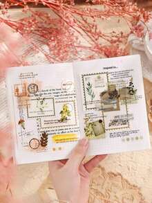 一套6张朱利安之梦创意贴纸，日记贴纸，宠物贴纸，胶片剪裁日记材料贴纸 - 套裝 - 查看 11