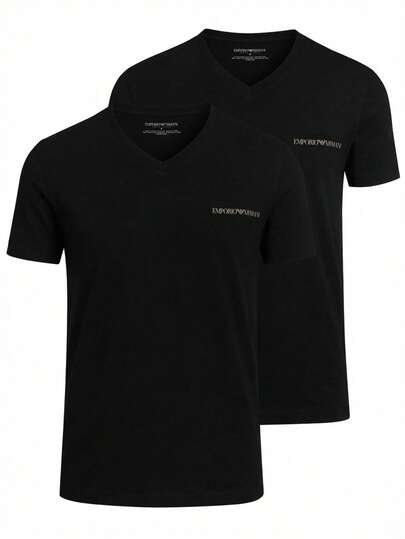 Emporio Armani Men's T-Shirt 2 Pack White