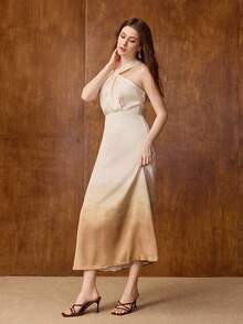 MOTF DÉP SANDAL CAO GÓT MŨI VUÔNG ĐƠN GIẢN DÀNH CHO NỮ - màu nâu - Xem 9