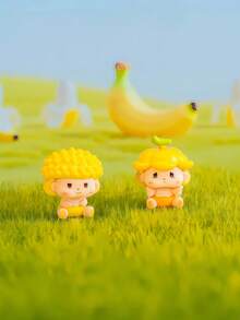 POKOJA LAND Cute Cloud And Mushroom Boxed Toys - Limited Edition Collection Of Mini Figures (10 Regular Models + 1 Hidden Model + 1 Chasing Model) | High-Quality ABS Plastic Material | Ideal Gift For Adults, Collectors, And Friends - Tide play blind box - View 3