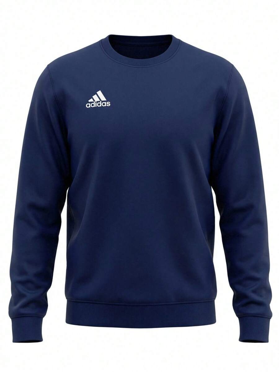 Adidas Entrada 22 Men's Sweatshirt Navy Blue - Navy Blue - View 1