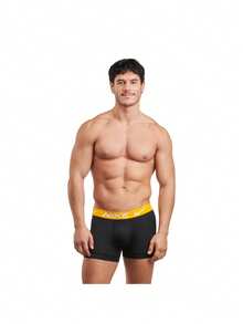 Nike 3 Pack Men's Trunks - Black Uni Gld/Deep Night/Dark Tm - View 2