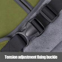 Dog Raincoat - Waterproof Dog Winter Jackets Windproof Coat With Velvet Inner Winter Dog Rain Adjustable Coat With Reflective Strip Green - Army Green - View 12