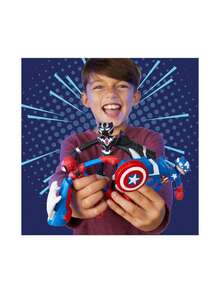 Play-Doh Marvel Captain America Stamping Shield Action Figure Playset Age 4+ 1 Player F98295L0 - Black Panther - View 9