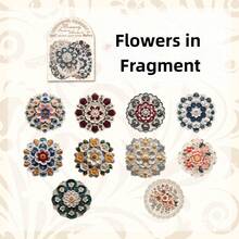 1set Of Six Beautifully Designed Diary Stickers, Diary Materials, And High-End Retro Diy Diary Stickers. - 6PCS - View 3