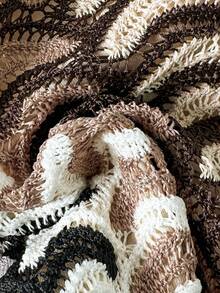 Swim Vcay Women Patchwork Minimalist Daily Swimsuit Set - Apricot - View 5