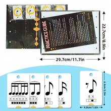 New Set Of 72 Music Education Cards, Children's Music Learning And Cognitive Teaching Aids, Interactive Parent-Child Music Learning Cards. - Multicolor - View 4