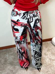 Mariisbox 女士牛仔长裤，夏季时尚 - 彩色 - 查看 4