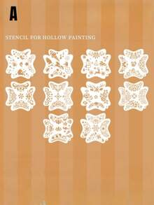 姚印简化版报纸模板、镂空画、跨境圣诞脸眼彩绘模板 - 瑤印 - 查看 6