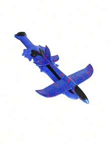 1个泡沫飞机发射器，户外互动弹射滑翔机，喷气式飞机，飞机，飞机用品，飞机，飞机玩具，飞机 - 彩色 - 查看 22