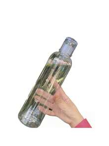 1pc 500ml/750ml AS Plastic Sports Water Bottle With Scale Markings - Portable Graduated Cup For Outdoor Activities - Multicolor - View 5