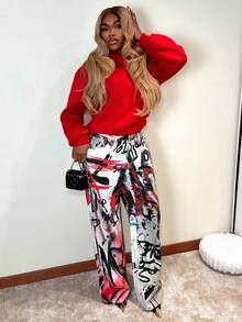 Mariisbox 女士牛仔长裤，夏季时尚 - 彩色 - 查看 1