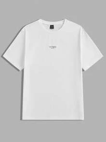 HIMLAND 休闲圆领短袖T恤，适合日常穿着，夏季百搭 - 彩色 - 查看 11